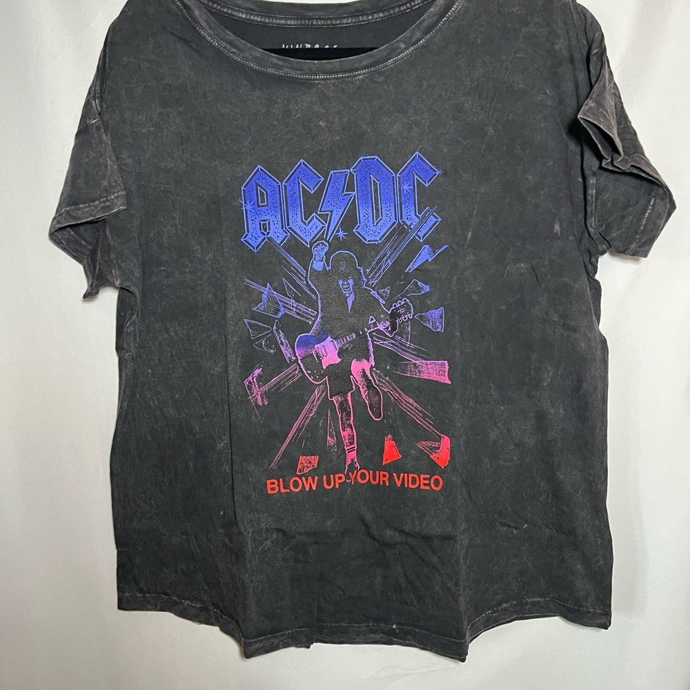 AC/DC Graphic Short Sleeve Tee - Black